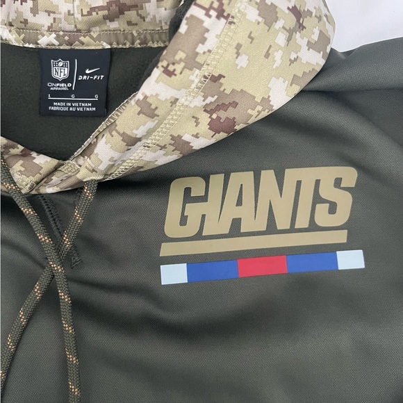Nike Dri-Fit, Salute to Service New York Giants Hoodie, Size L - Picture 2 of 7